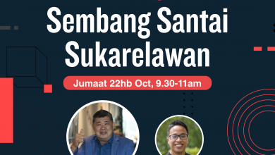 Sembang Santai Sukarelawan with Uncle Kentang